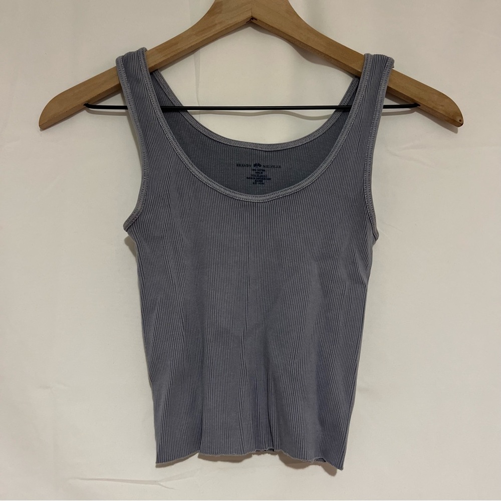 Brandy Melville Faded Blue Tank Top